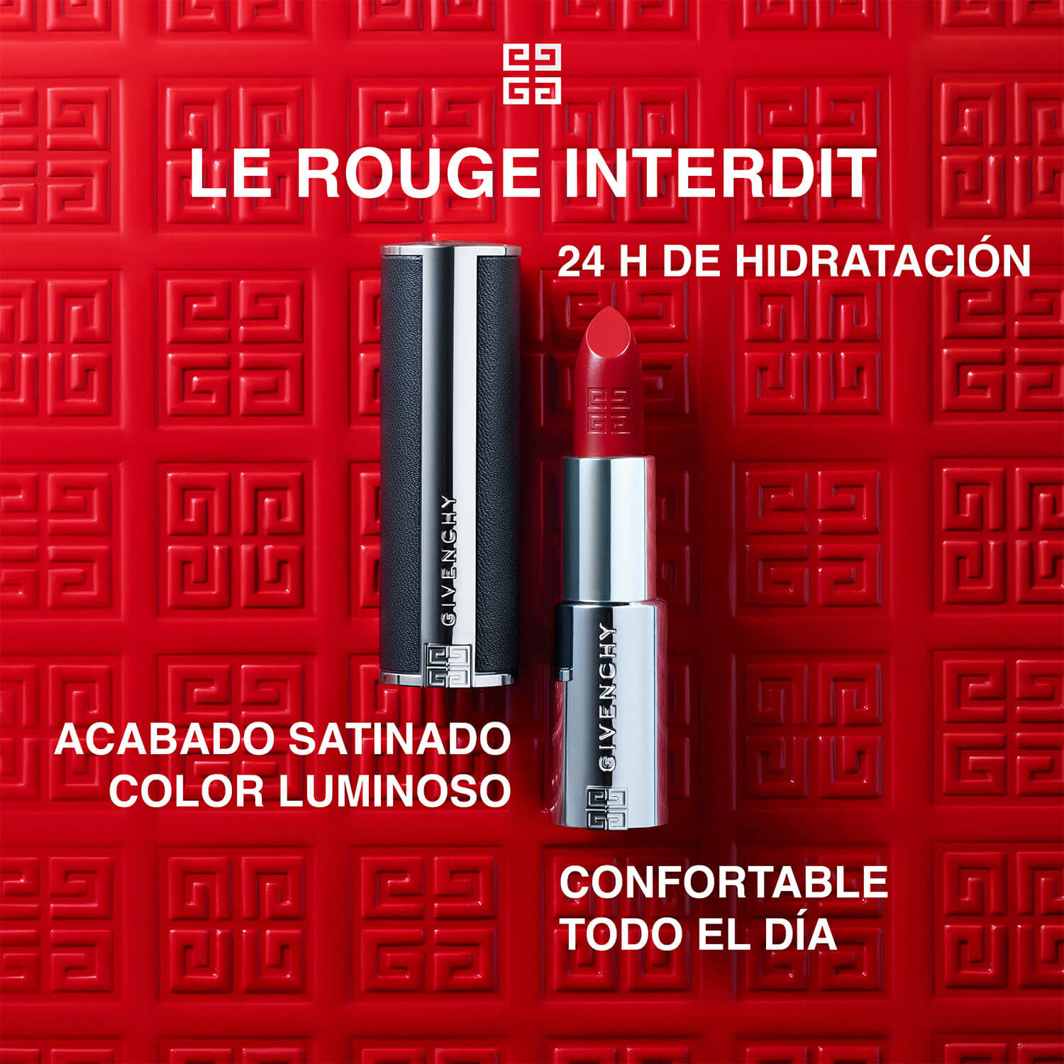 LE ROUGE INTERDIT INTENSE SILK (LABIAL SEMI MATE)